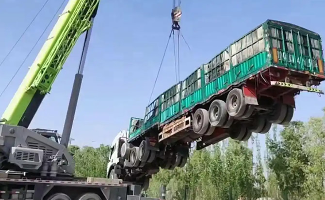 西湖区道路脱困救援案例
